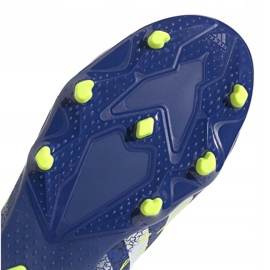 Botas de fútbol adidas Predator Freak.3 Ll Fg Jr FY0618 blanco, negro, real negro 9
