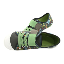 Calzado infantil befado 251Y164 gris multicolor verde 5