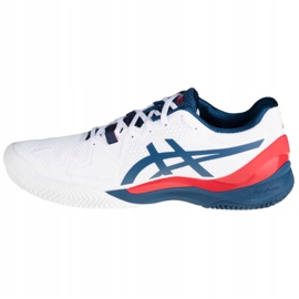 Asics Gel-Resolution 8 Clay M 1041A076-103 blanco 1 Asics Gel-Resolution 8 Clay M 1041A076-103 blanco 1