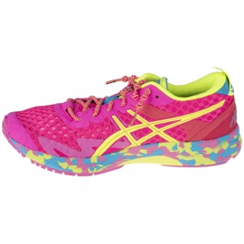 Asics Gel-Noosa Tri 12 W 1012B125-702 azul rosado amarillo 1