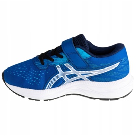 Asics Pre Excite 7 Ps Jr 1014A101-401 blanco azul marino azul 1