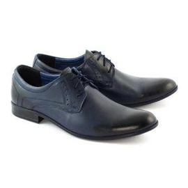 TAPI Zapatos elegantes de hombre 4536 azul marino 2