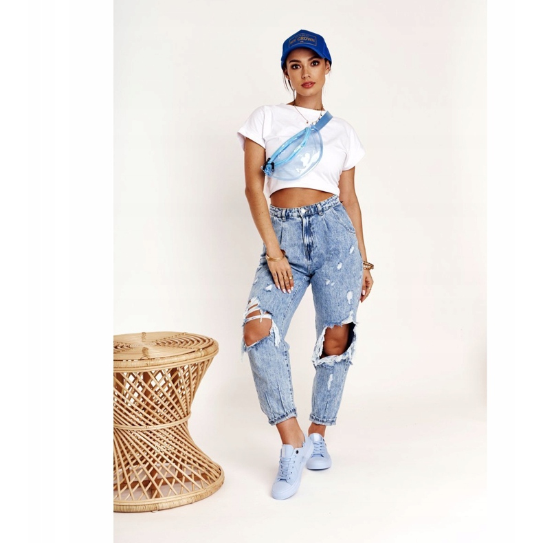 Zapatillas bajas clásicas para mujer Big Star AA274029 Azul claro 1