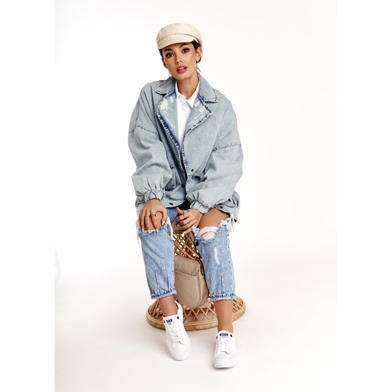 Zapatillas de Mujer Big Star FF274245 Blanco 1