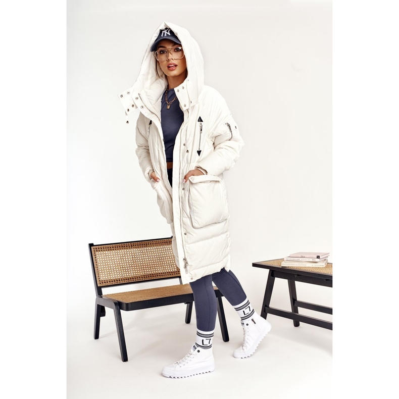 Zapatillas altas de mujer Big Star FF274241 Blanco 1