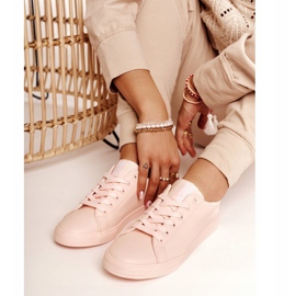 Zapatillas de Mujer en Piel Big Star HH274141 Light Pink rosado 4