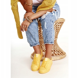 Zapatillas Mujer Piel Big Star HH274142 Amarillo 6