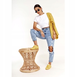 Zapatillas Mujer Piel Big Star HH274142 Amarillo 5