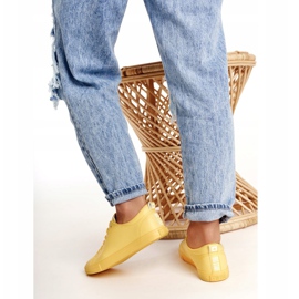 Zapatillas Mujer Piel Big Star HH274142 Amarillo 3