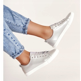 Zapatillas Mujer Piel Big Star HH274143 Plata 4