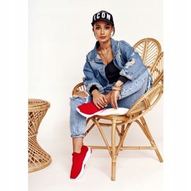 Zapatillas Deportivas Mujer Slip-on Big Star DD274463 Rojo 1 Zapatillas Deportivas Mujer Slip-on Big Star DD274463 Rojo 1