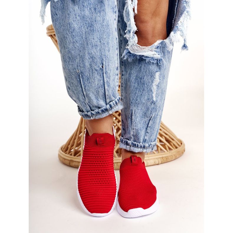 Zapatillas Deportivas Mujer Slip-on Big Star DD274463 Rojo 2 Zapatillas Deportivas Mujer Slip-on Big Star DD274463 Rojo 2
