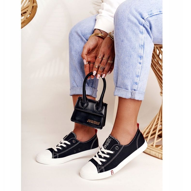 Zapatillas de Mujer Big Star FF274085 Negras y Rojas negro rojo 1 Zapatillas de Mujer Big Star FF274085 Negras y Rojas negro rojo 1