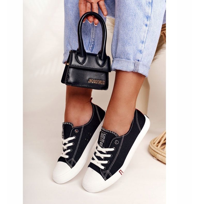 Zapatillas de Mujer Big Star FF274085 Negras y Rojas negro rojo 2 Zapatillas de Mujer Big Star FF274085 Negras y Rojas negro rojo 2