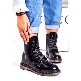 Botas Calientes de Mujer Botas Lacadas Black Thunder negro 1 Botas Calientes de Mujer Botas Lacadas Black Thunder negro 1