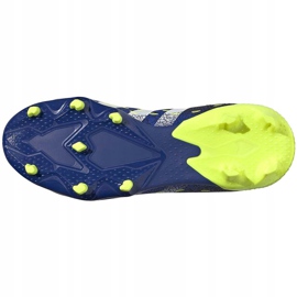 Botas de fútbol adidas Predator Freak.3 Ll Fg negro-verde-azul marino Junior FY0618 3