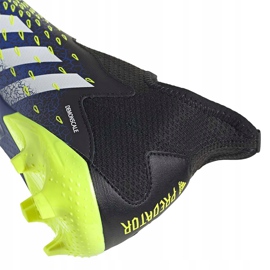 Botas de fútbol adidas Predator Freak.3 Ll Fg negro-verde-azul marino Junior FY0618 4