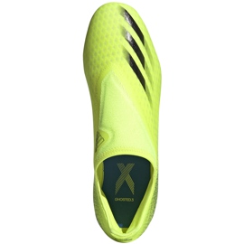 Zapatillas de fútbol Adidas X Ghosted.3 Ll Fg amarillo-negro FW6969 1