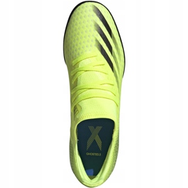 Zapatillas de fútbol Adidas X Ghosted.3 Tf amarillo-negro FW6944 1