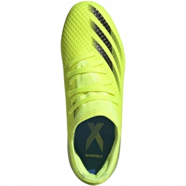 Botas de fútbol Adidas X Ghosted.3 Fg Junior amarillo-negro FW6934 1