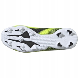 Botas de fútbol Adidas X Ghosted.3 Fg Junior amarillo-negro FW6934 5