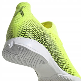 Adidas X Ghosted.3 en amarillo-negro-blanco zapatos de fútbol FW6937 4