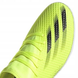 Adidas X Ghosted.3 en amarillo-negro-blanco zapatos de fútbol FW6937 3