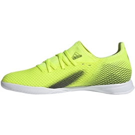 Adidas X Ghosted.3 en amarillo-negro-blanco zapatos de fútbol FW6937 2