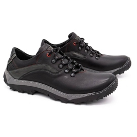 KENT Zapatillas trekking hombre 268K negro 3