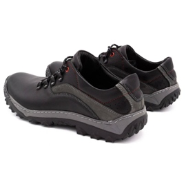 KENT Zapatillas trekking hombre 268K negro 8