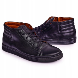 Bednarek Polish Shoes Zapatos Brogues De Cuero Para Hombre Bednarek Negro 5