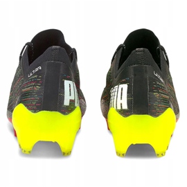Zapatos de fútbol Puma Ultra 1.2 Fg Ag negro-verde-rojo 106299 02 6