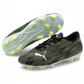 Botas de fútbol Puma Ultra 4.2 Fg Ag Junior negro-verde 106364 04 verde negro 3