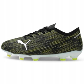 Botas de fútbol Puma Ultra 4.2 Fg Ag Junior negro-verde 106364 04 verde negro 2