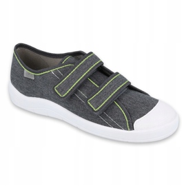 Calzado juvenil befado 124Q006 gris verde 1