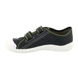 Calzado juvenil befado 124Q006 gris verde 2