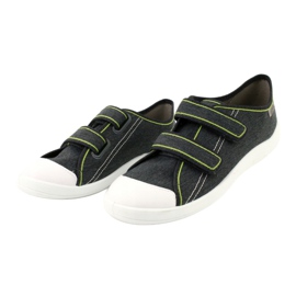 Calzado juvenil befado 124Q006 gris verde 3