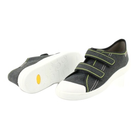 Calzado juvenil befado 124Q006 gris verde 4