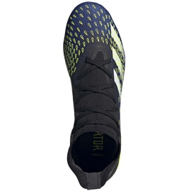 Botas de fútbol adidas Predator Freak.3 Fg negras y azules FY0610 negro negro 2