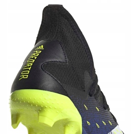 Botas de fútbol adidas Predator Freak.3 Fg negras y azules FY0610 negro negro 5