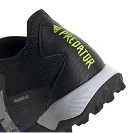 Botas de fútbol adidas Predator Freak.3 L Tf negras y azul marino FY0616 negro negro 5