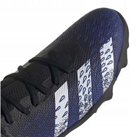 Botas de fútbol adidas Predator Freak.3 L Tf negras y azul marino FY0616 negro negro 4