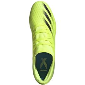 Botas de fútbol adidas X Ghosted.3 Sg amarillo-negro FW6957 amarillo, negro 1