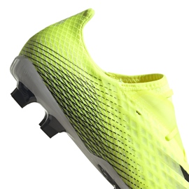 Botas de fútbol Adidas X Ghosted.2 Fg amarillo-negro FW6958 amarillo, negro 3