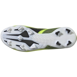 Botas de fútbol Adidas X Ghosted.1 Fg Junior amarillo-negro FW6955 amarillo, negro 5