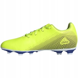 Botas de fútbol Adidas X Ghosted.4 FxG Junior amarillo-negro-blanco FW6933 2