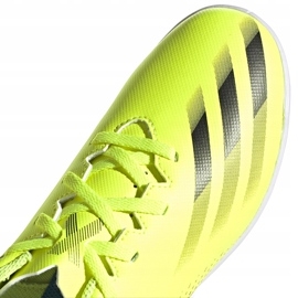 Botas de fútbol Adidas X Ghosted.4 In Junior amarillo-negro-blanco FW6923 3