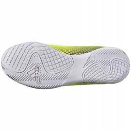 Botas de fútbol Adidas X Ghosted.4 In Junior amarillo-negro-blanco FW6923 4
