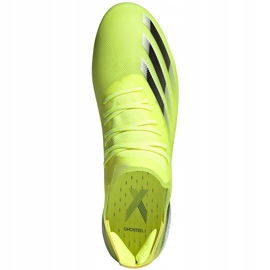 Botas de fútbol adidas X Ghosted.1 Fg amarillo-negro FW6898 amarillo, negro 1