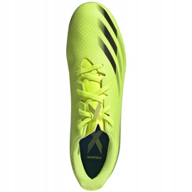 Zapatillas de fútbol Adidas X Ghosted.4 FxG amarillo-negro FW6953 amarillo, negro 1